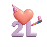 2luv Logo